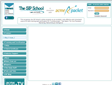 Tablet Screenshot of acmepacket.thesipschool.com